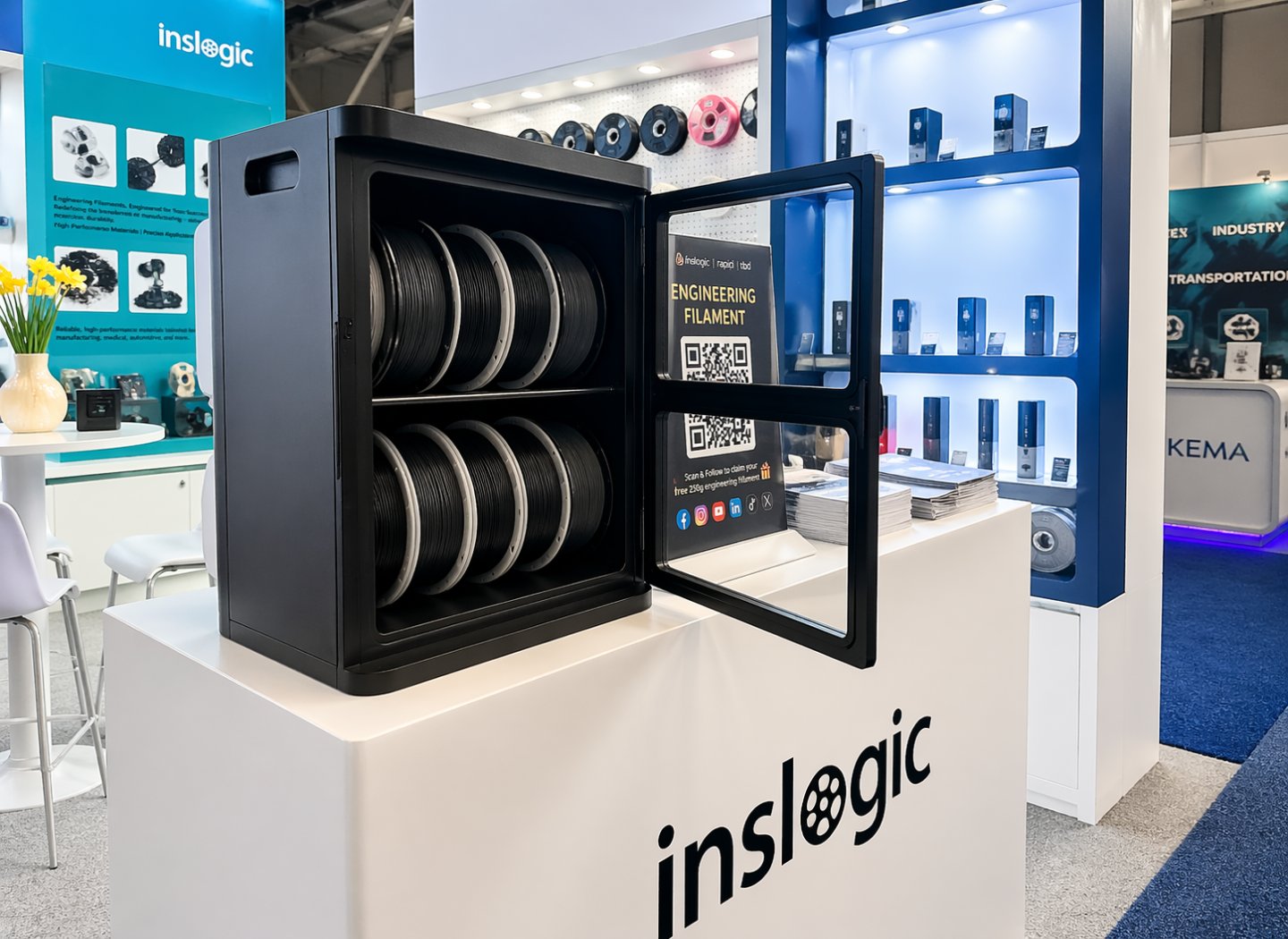 RAPID + TCT 2026: Inslogic Shines with Premium 3D Printing Materials