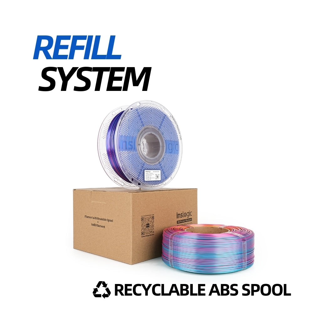 (Vorbestellung) Inslogic PLA Multicolor Silk Filament