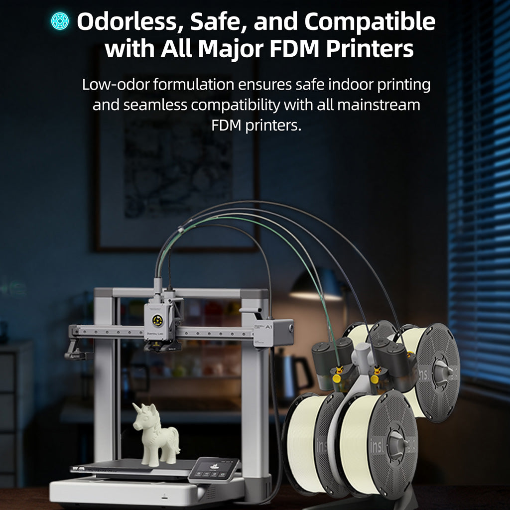 Inslogic Glow in The Dark PLA Filament