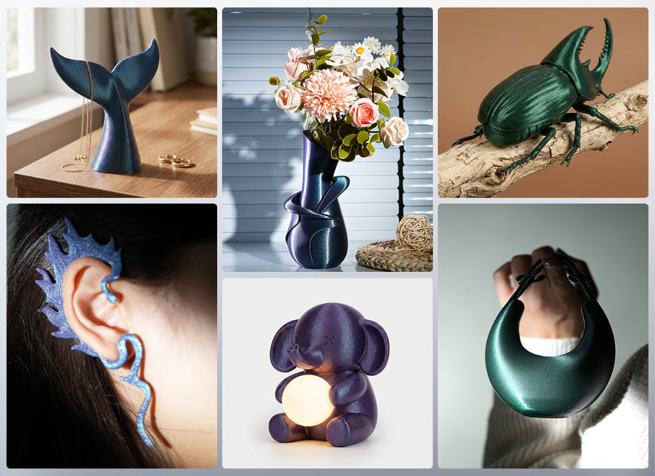 NebuLux PLA: Painting Your 3D Prints with Cosmic Colors