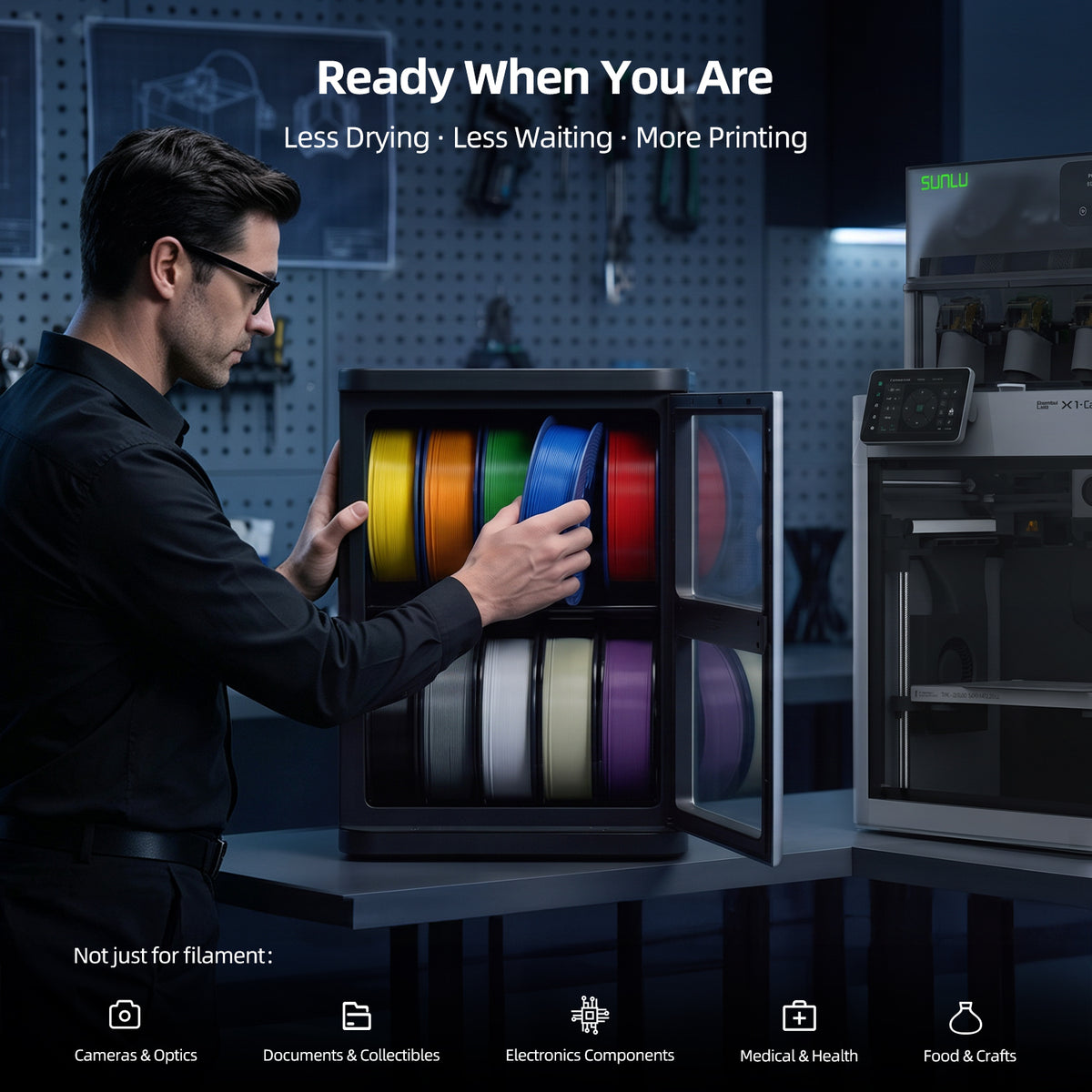i10 Filament Dehumidifying Cabinet