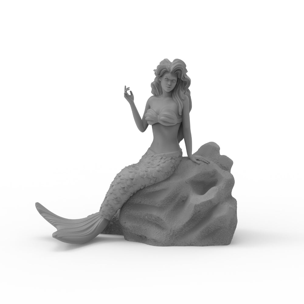 Mermaid Model - Printable Free 3D Model Resource - Inslogic 3D