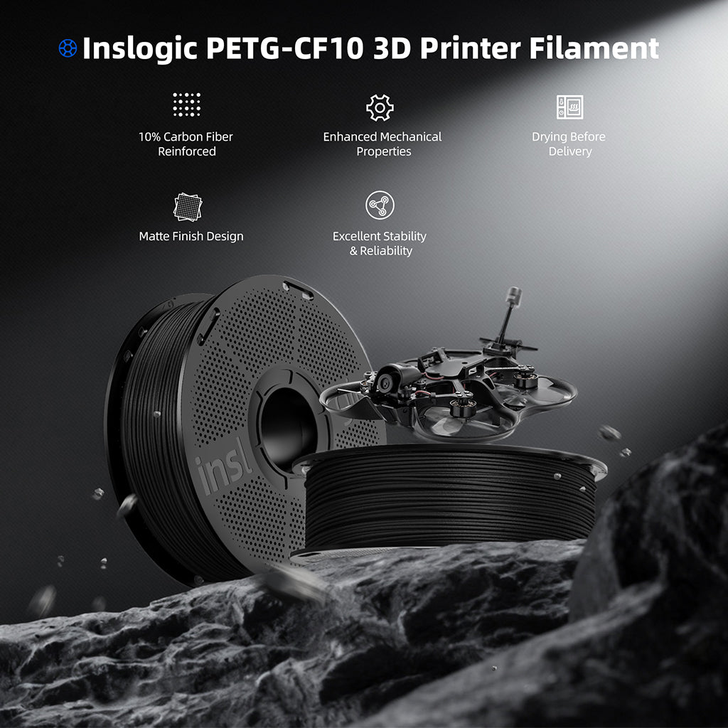 Inslogic PETG-CF10 Filament