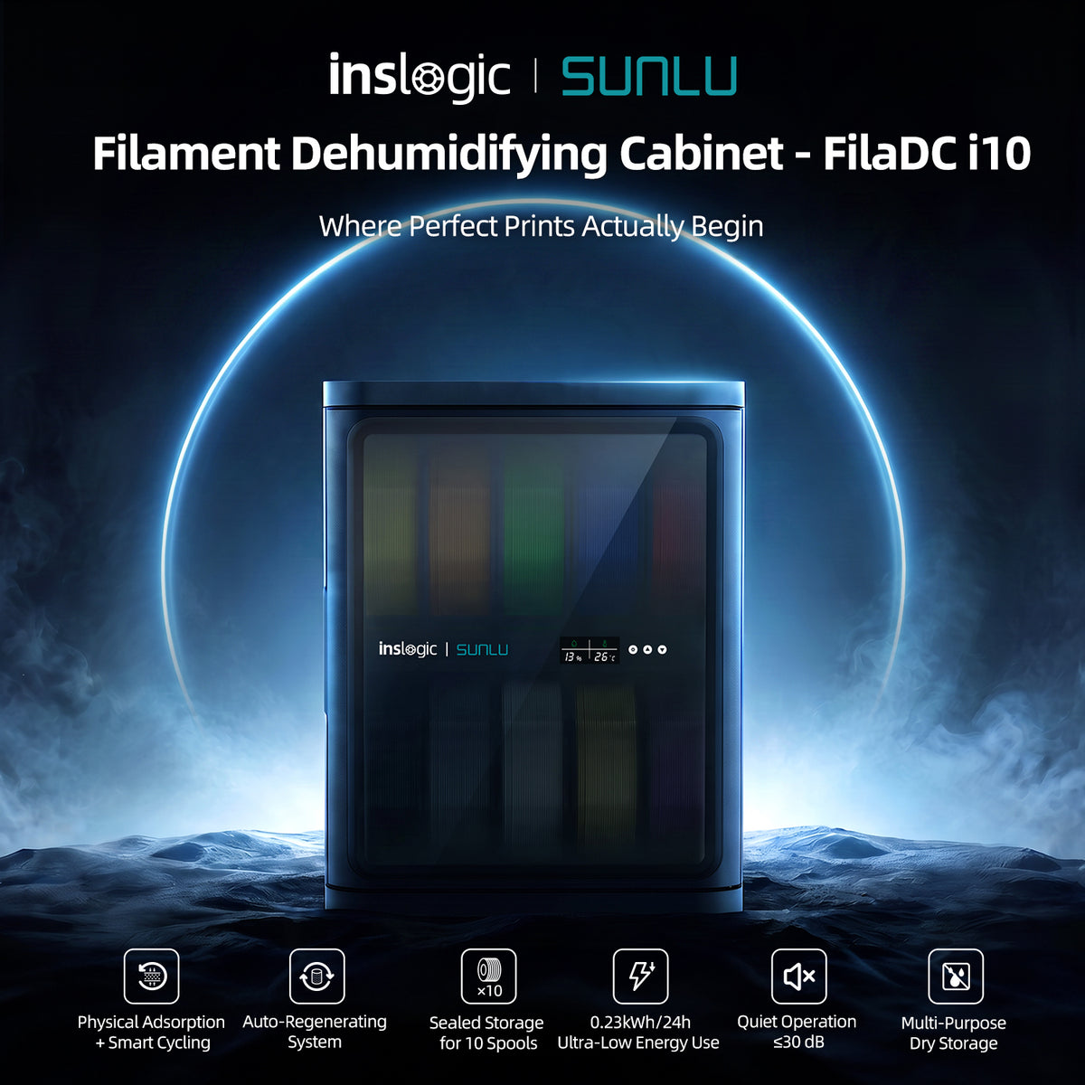 i10 Filament Dehumidifying Cabinet